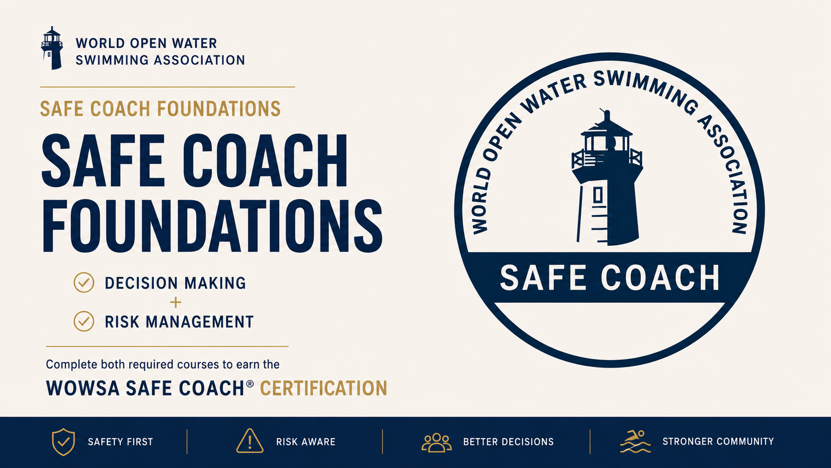 Safe Coach Foundations bundle cover with the WOWSA Safe Coach seal